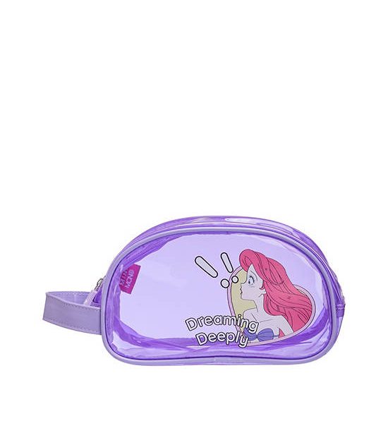 MINI MONO Unisex Cosmetic Bag Ariel Pattern Purple. 100% оригинал