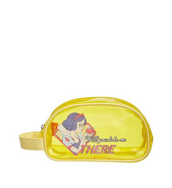 MINI MONO Unisex Cosmetic Bag Snow White Pattern Yellow. 100% оригинал