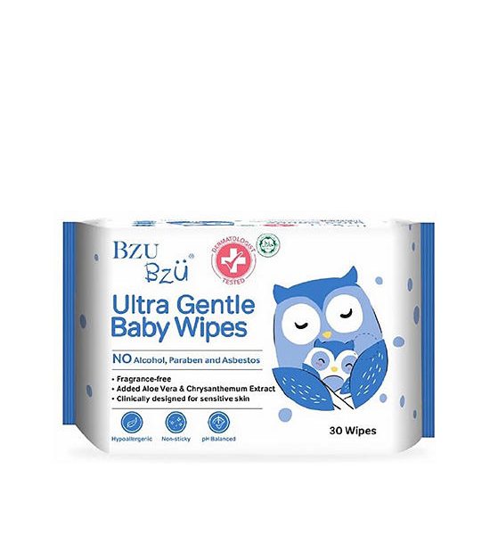 BZU BZU Baby Wipes Ultra Gentle 30 Sheets. 100% оригинал