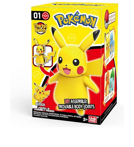 POKEMON Figure Pokemon-Assembly Pikachu Multi-Color. 100% оригинал