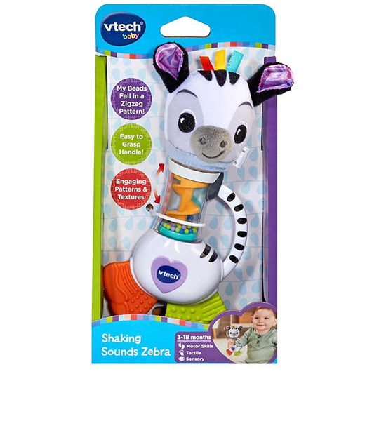 VTECH Toy Shaking Sounds Zebra Multi-Color. 100% оригинал