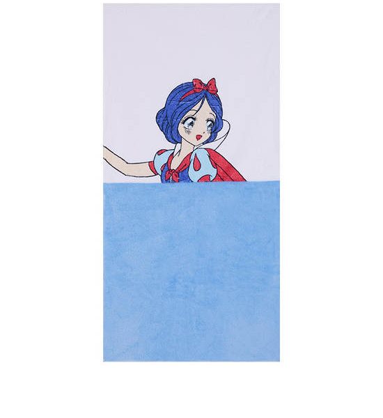 MINI MONO Hair Towel with Snow White Pattern 40x80 cm Yellow. 100% оригинал