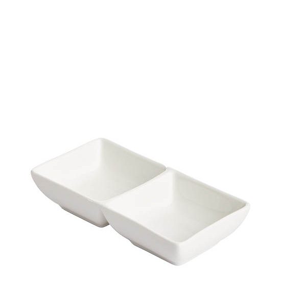 CENTRAL HOME Double Sauce Cup Porcelain 14x7 cm White. 100% оригинал
