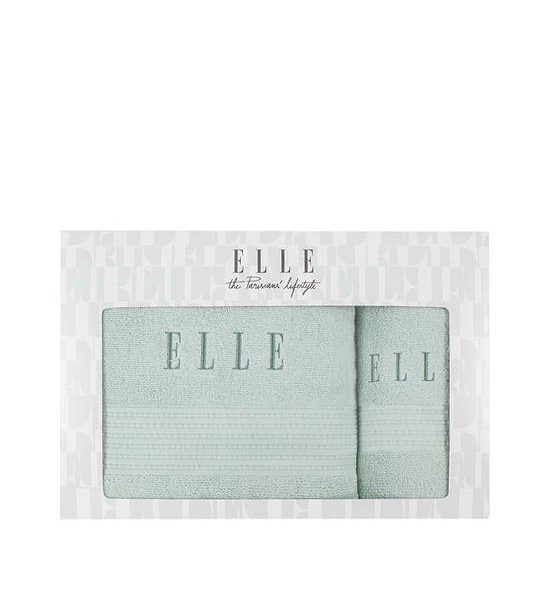 ELLE Towel Gift Set CT Polyester 34x85 + 70x135 cm. 100% оригинал