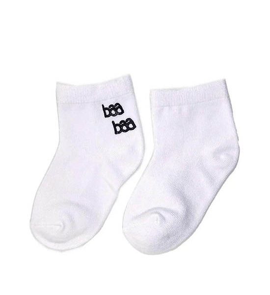 Baa Baa Sheepz Unisex Toddler Socks Baa Baa Print White. 100% оригинал