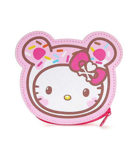 SANRIO Coin Purse Toki Doki Cheetah Hello Kitty Pink. 100% оригинал