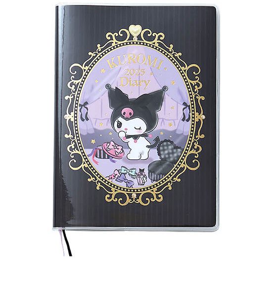 SANRIO Diary B6 Frame 2025 Kuromi Multi-Color. 100% оригинал