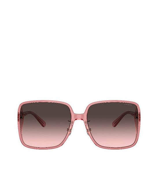 COACH Women Sunglasses HC8368D 580046 61 Grey Pink Gradient. 100% оригинал