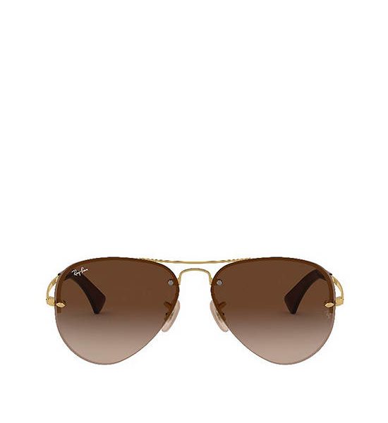RAY-BAN Men Sunglasses Blaze RB3449 001/13 59 Brown Gradient Dark Brown. 100% оригинал