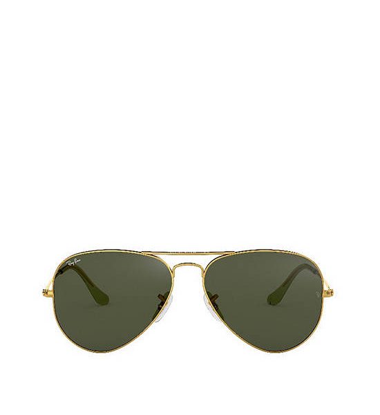 RAY-BAN Unisex Sunglasses Aviator Large Metal RB3025 L0205 58 G-15 Green. 100% оригинал