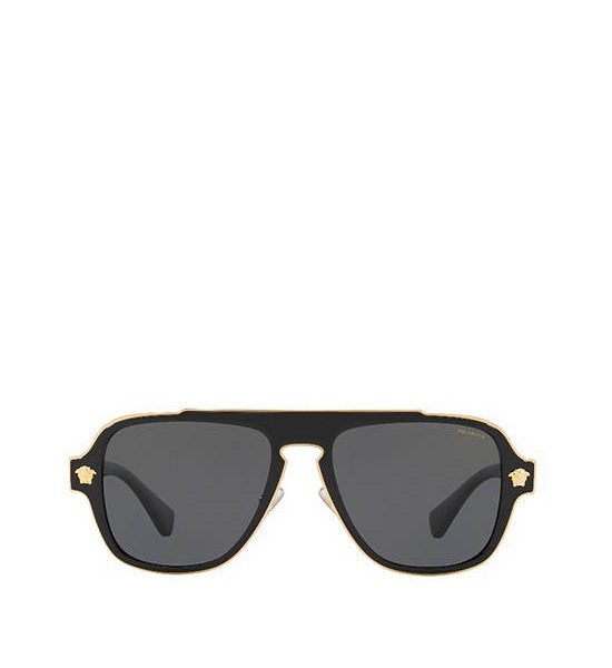 VERSACE Men Sunglasses VE2199 100281 56 Dark Grey - Polarized. 100% оригинал