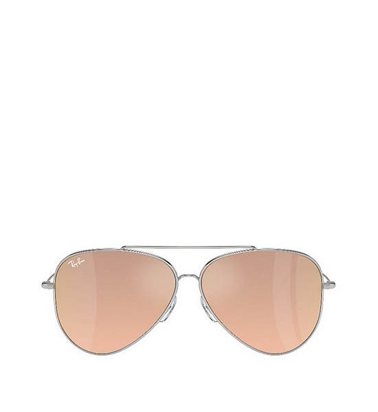 RAY-BAN Unisex Sunglasses Aviator Reverse RBR0101S 003/2O 59 Purple Brown Mirror Pale Gold. 100% оригинал