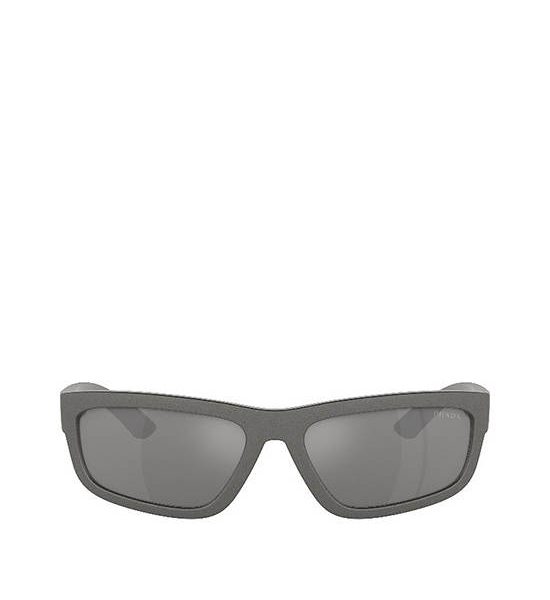 PRADA LINEA ROSSA Men Sunglass PS 05ZS  16X7W1  59 Grey Mirror Silver. 100% оригинал