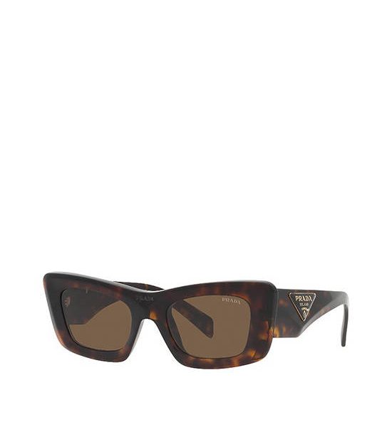PRADA Women Sunglass Prada Cleo PR 13ZSF 2AU06B 52 Dark Brown. 100% оригинал