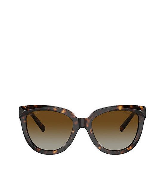 TIFFANY & CO. Women Sunglasses TF4215F 8015T5 53 Polarized Brown Gradient. 100% оригинал
