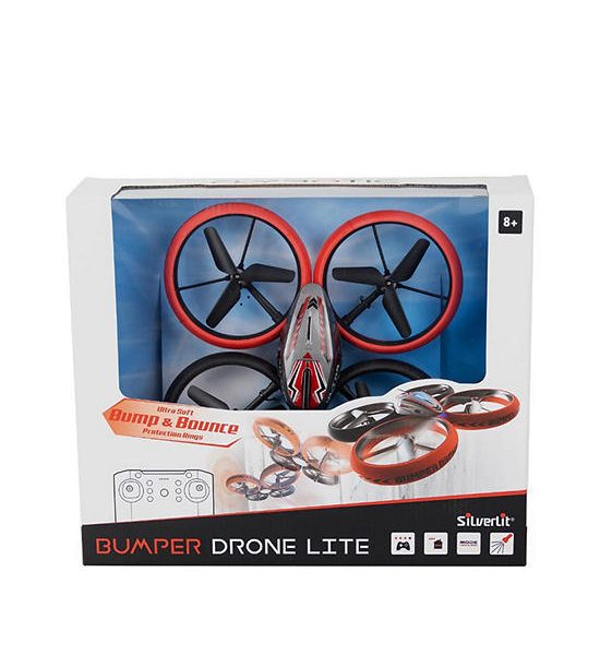 SILVERLIT Flybotic Bumper Drone Lite 3 - Channel Drone 2.4 GHz Black & Red. 100% оригинал