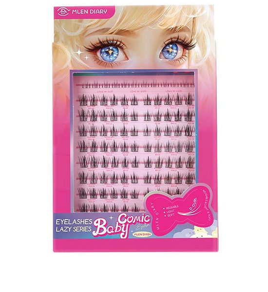MLEN DIARY Eyelashes - Baby Comic (10 Row). 100% оригинал