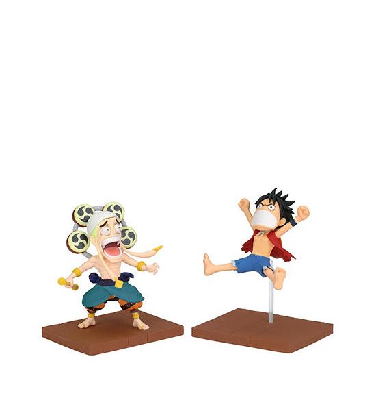 Bandai Figure Luffy & Enel Onepiece World Log Multi-Color. 100% оригинал