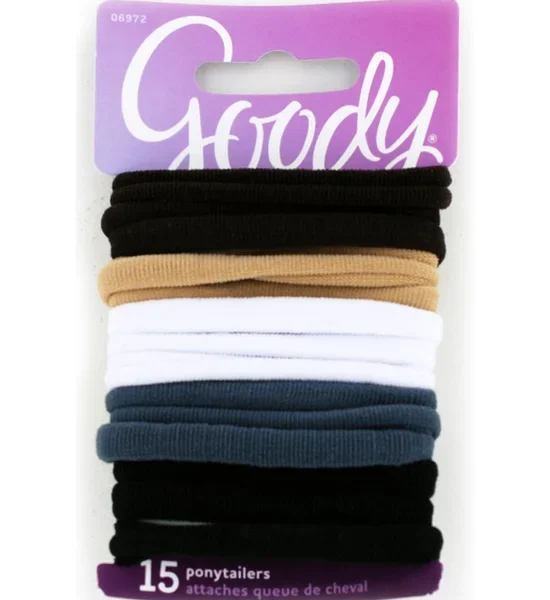 GOODY Womens Ouchless Ponytailer Java Bean 15 CT Multi-color. 100% оригинал