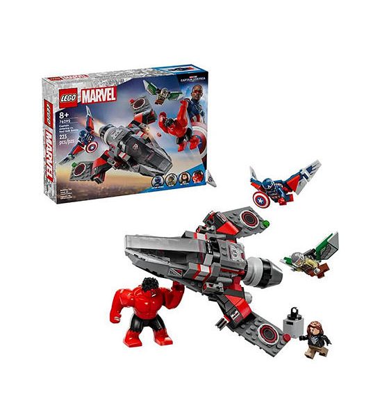 LEGO Block Toy Captain America vs. Red Hulk Battle 76292. 100% оригинал