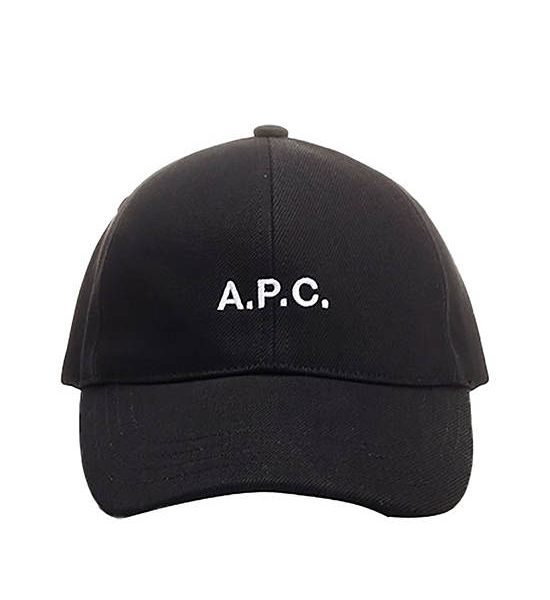 A.P.C. Men Baseball Cap Charlie Black. 100% оригинал
