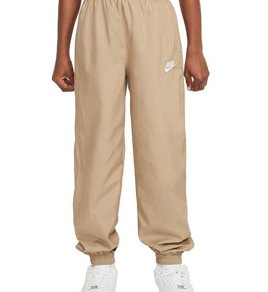 NIKE KIDS Unisex Kids Joggers Woven LBR Parachute Beige/White. 100% оригинал