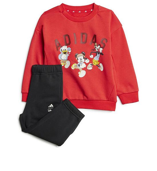 ADIDAS KIDS Unisex Infant Set Sweatshirt + Pants Disney Mickey Mouse Red. 100% оригинал