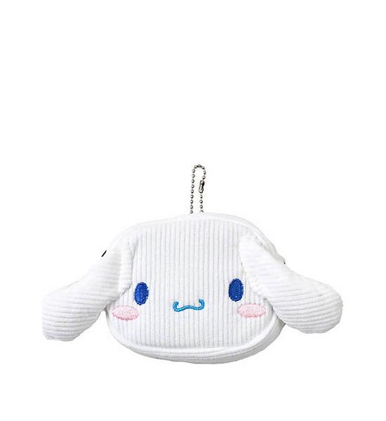SANRIO Pouch Mini Face Corduroy Cinnamoroll White. 100% оригинал