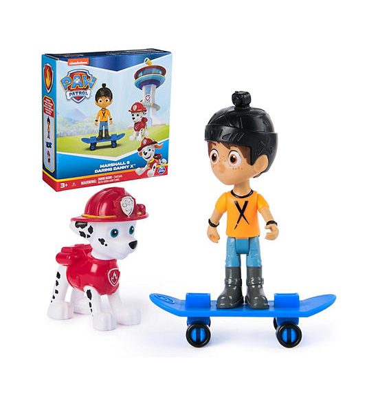 PAW PATROL Figure Hero Marshalle & Daring Danny X. 100% оригинал