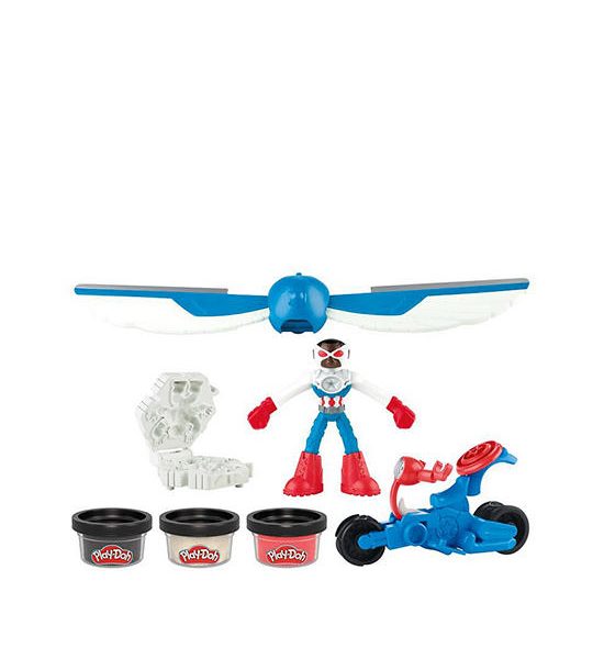 Play-Doh Modeling Compound Captain America Moto-Slicer. 100% оригинал