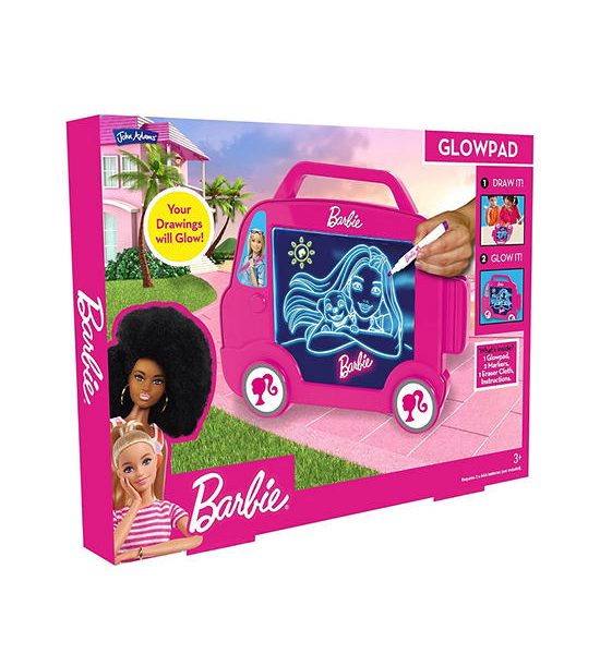 BARBIE Drawing Tablet John Adams Camper Van Glow Pad Multi-Color. 100% оригинал