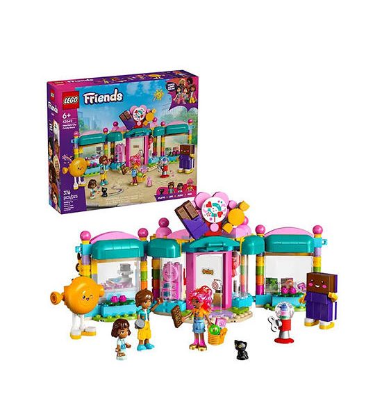LEGO Block Toy Heartlake City Candy Store 42649 Multi-Color. 100% оригинал