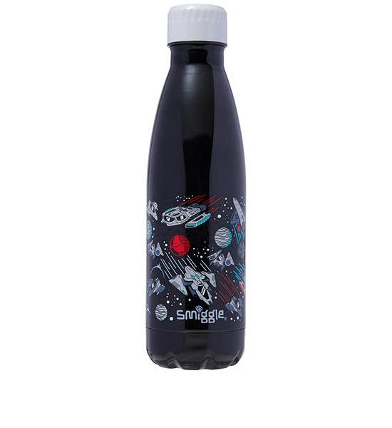 SMIGGLE Drink Bottle Eclipse Wonder Insulated Stainless Steel 480 mL Black. 100% оригинал