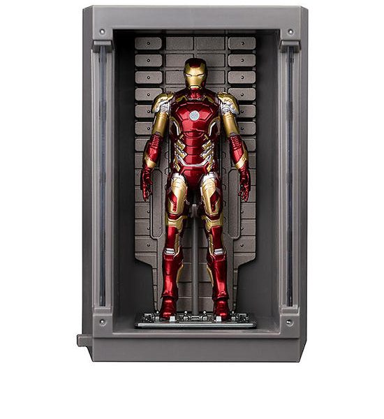 MARVEL Figure Iron Man + Hall of Armor Set MK43 4 inch. 100% оригинал