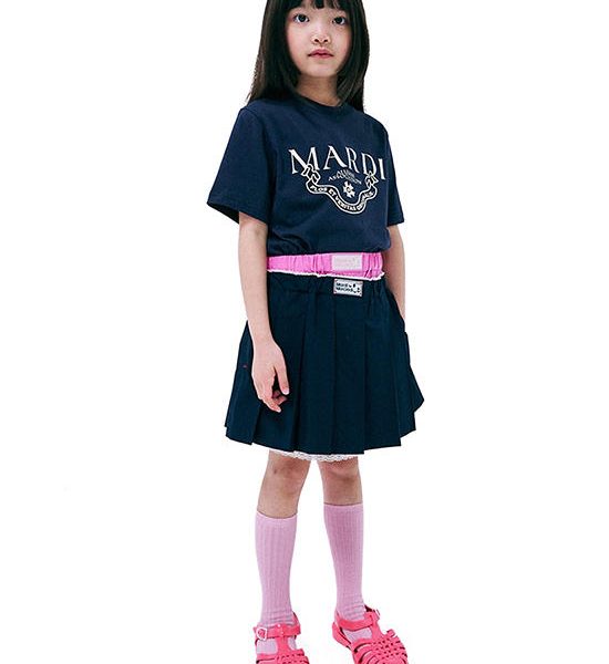 MARDI MERCREDI LES PETITS Kids Tshirt Alumni Classique Navy Cream. 100% оригинал