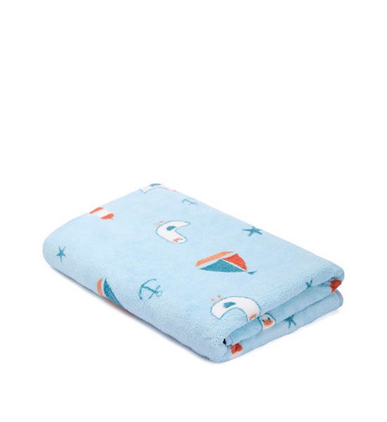 HAVEN Towel Nano Print Boat Pattern. 100% оригинал