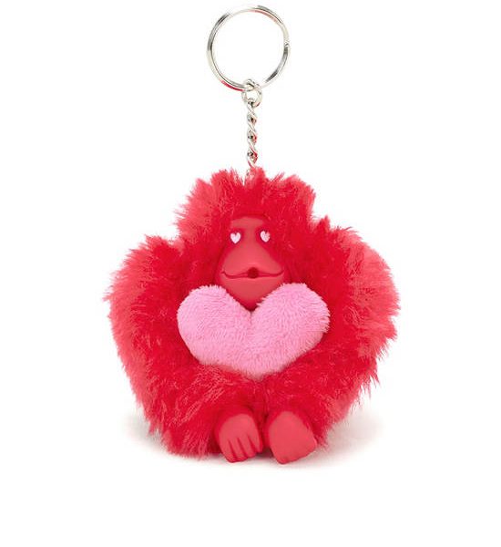 KIPLING Valentine Monkey Red Valentine M. 100% оригинал