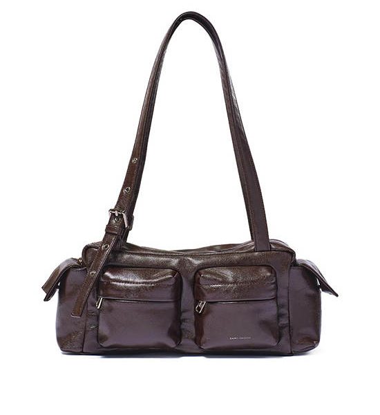 SAMO ONDOH Women Pocket Utility Bag M Goat Chocolate. 100% оригинал