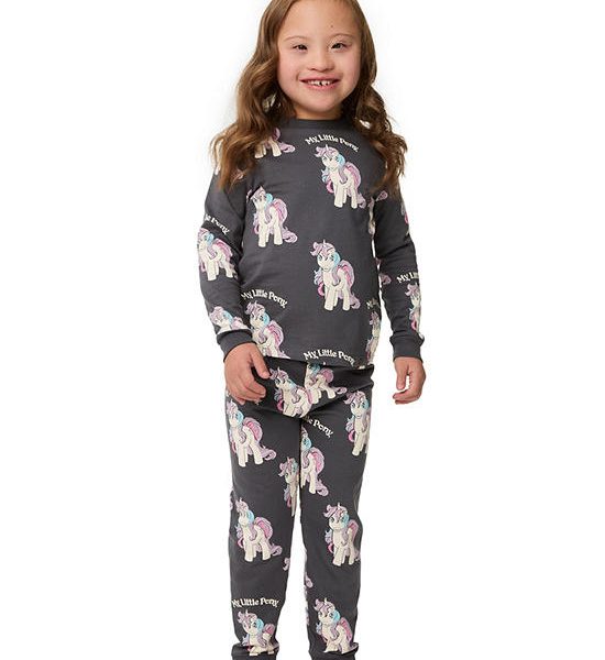 MARKS & SPENCER KIDS Girl Toddler Pyjamas Pure Cotton My Little Pony Carbon. 100% оригинал
