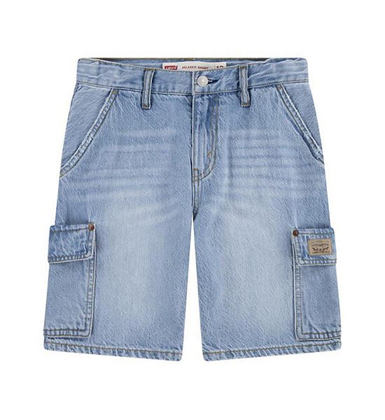 LEVI'S KIDS Boy Toddler Cargo Shorts Denim From Scratch No Destruction. 100% оригинал