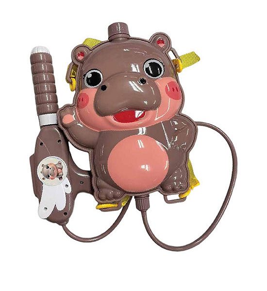 CITY TOYS Water Gun Moodeng AIR25-313 Brown. 100% оригинал
