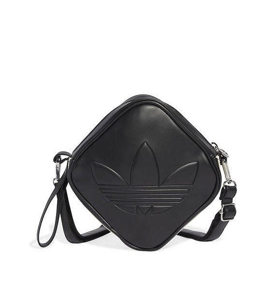 ADIDAS Unisex Cross Body Bag Diamond-Shaped Black. 100% оригинал