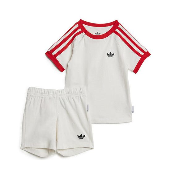 ADIDAS KIDS Unisex Infant Tee and Shorts Set Adidas Originals White. 100% оригинал