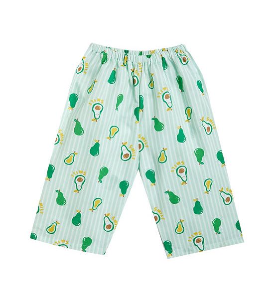Angel Baby Boy Toddler Pyjamas Croped Pants Avocado Print Green. 100% оригинал