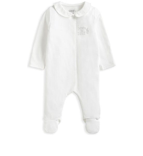 MAMAS & PAPAS Unisex Toddler Bodysuit Born In 25 All In One White. 100% оригинал