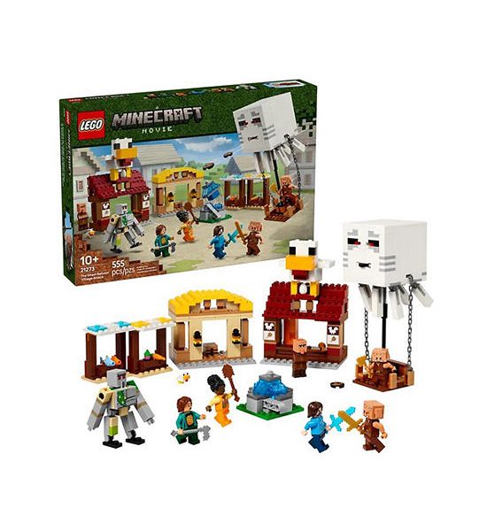 LEGO Block Toy The Ghast Balloon Village Attack 21273 Multi-Color. 100% оригинал