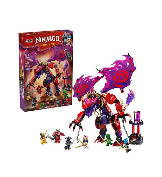 LEGO Block Toy Thunderfang Dragon of Chaos 71832 Multi-Color. 100% оригинал