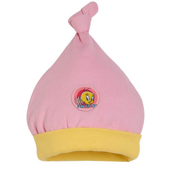 Angel Baby Girl Infant Round Hat Tweety Free Size Pink. 100% оригинал