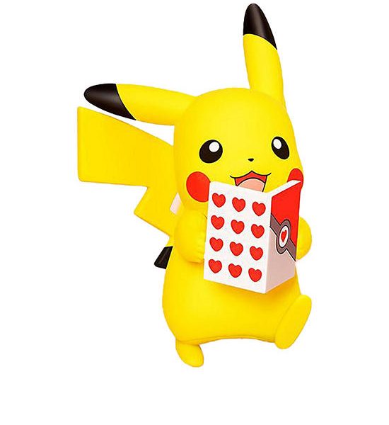 POKEMON Figure Pikachu Series - Love lett Yellow. 100% оригинал