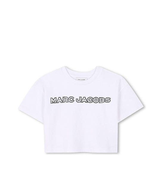 MARC JACOBS KIDS Girl T-Shirt Short Sleeves Logo White. 100% оригинал